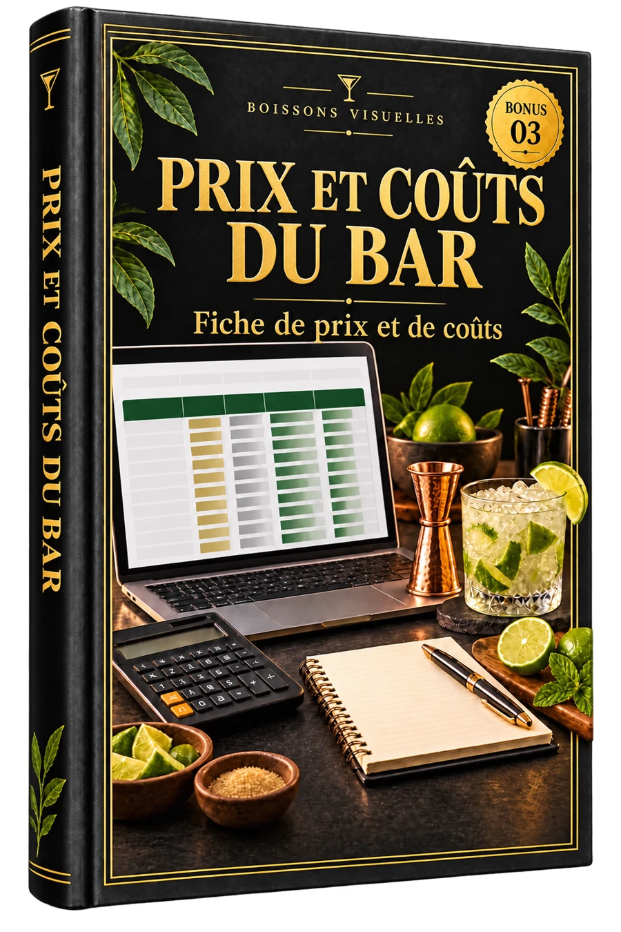 Fiche Technique & Calcul du Coût Boisson (CMV)